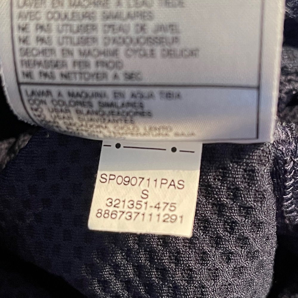 Nike Endurance Sphere Waffle Half Zip Running Athletic Navy Top Men’s Size Small - Picture 9 of 13